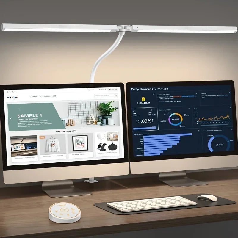LED Desk Lamp for Home Office w/ Dimmer