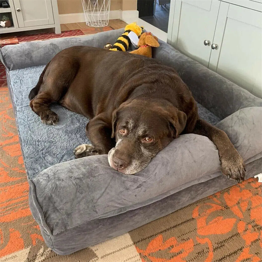 Dog Bed Extra Large Orthopedic with Removable Washable Cover