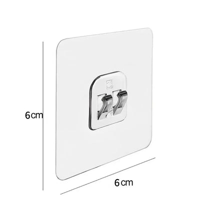1-20 Self Adhesive Hooks for Bathroom & Kitchen