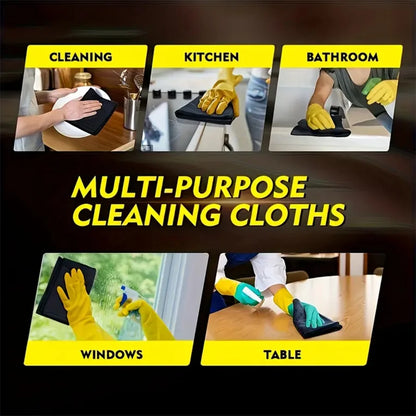 Microfiber Cleaning Cloths, 5/10-Pack