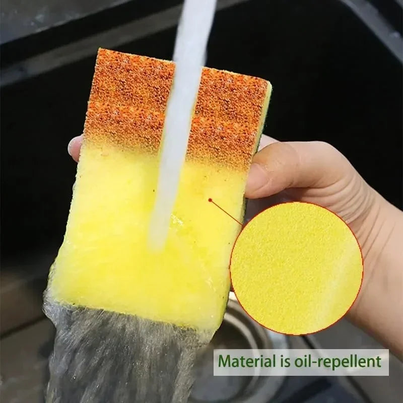 2-50 Pcs Kitchen Dishwashing Sponge