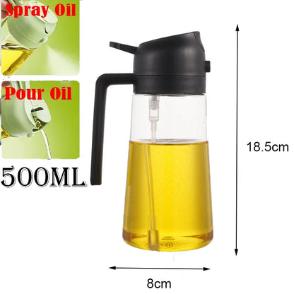 2-in-1 Kitchen Oil Sprayer and Mister for Cooking