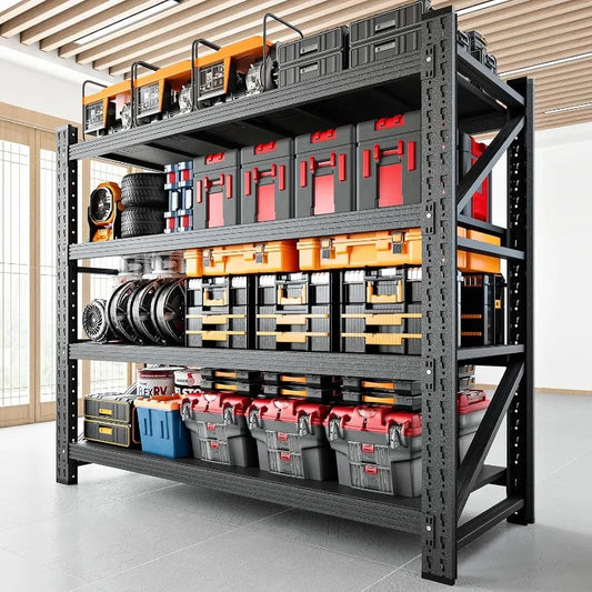 Storage w/4 Shelves, 48" Wide, 3K LB Capacity