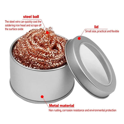 Desoldering, Soldering Iron, Mesh Filter Cleaning Ball