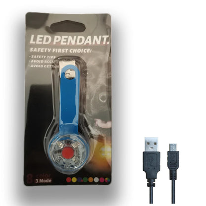 LED Pet Dog and Cat Pendant Collar With Lights
