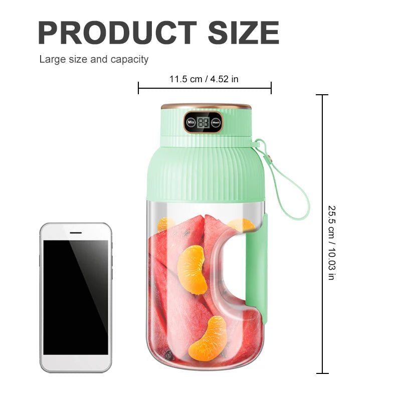 Portable Juicer Blender, cordless with USB Charging