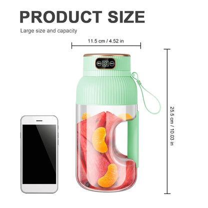 Portable Juicer Blender, cordless with USB Charging