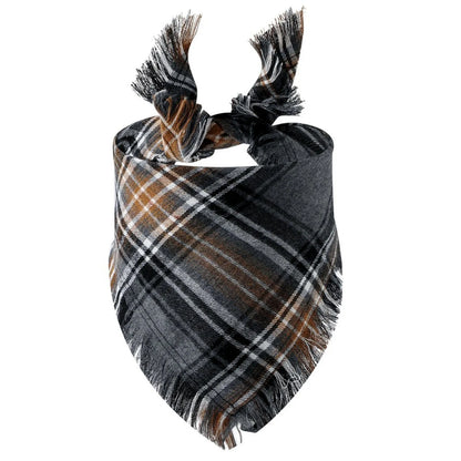 Dog Bandana Classic Plaid Scarf