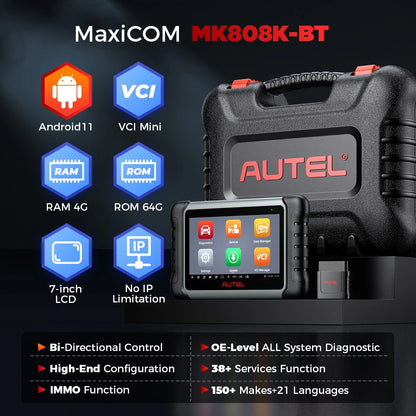 Autel  Diagnostic Bi-directional OBD2 Scanner