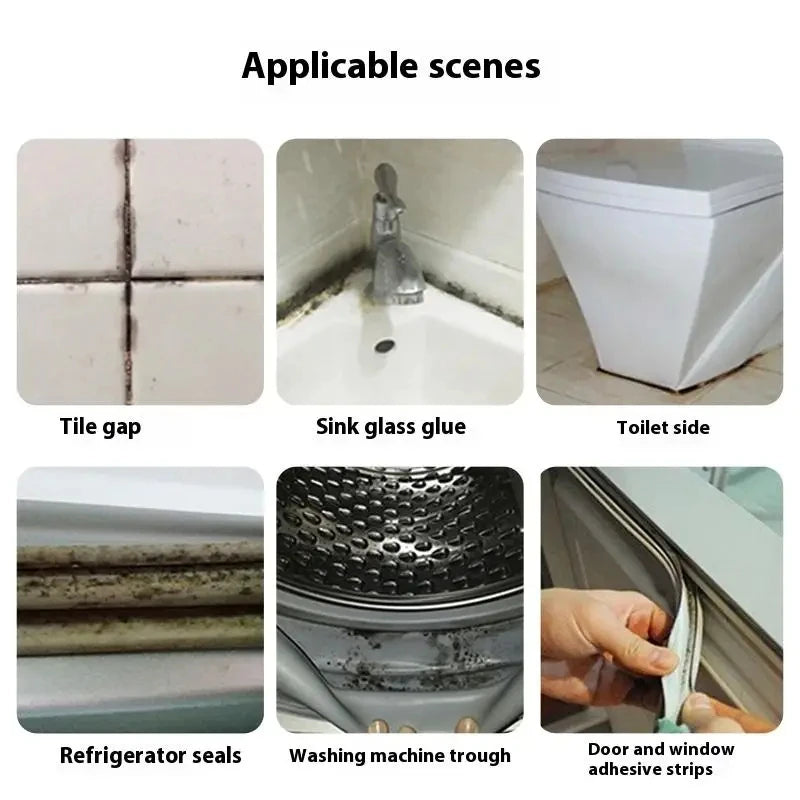 1/2/3 Pieces Mold Remover Gel For Kitchen & Bathroom