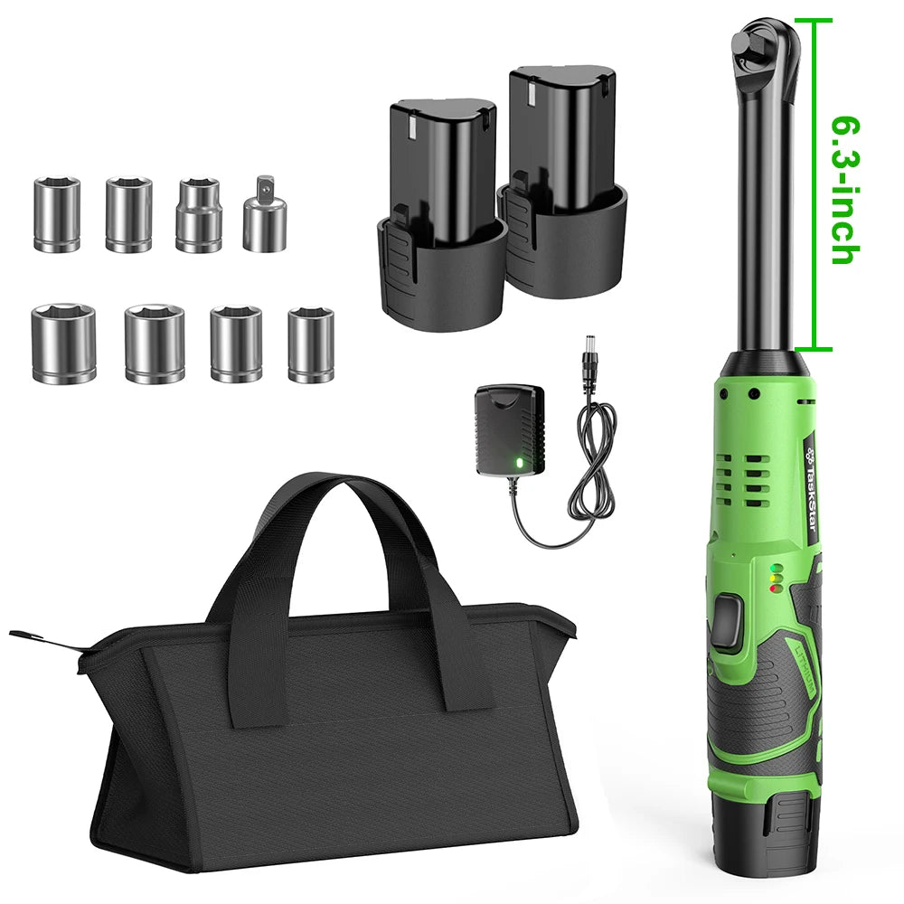 TaskStar 2.0Ah Li-ion Battery Ratchet Wrench