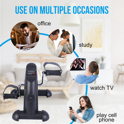 Portable Multi-Function Exercise Bike for Leg, Arm & Knee Training