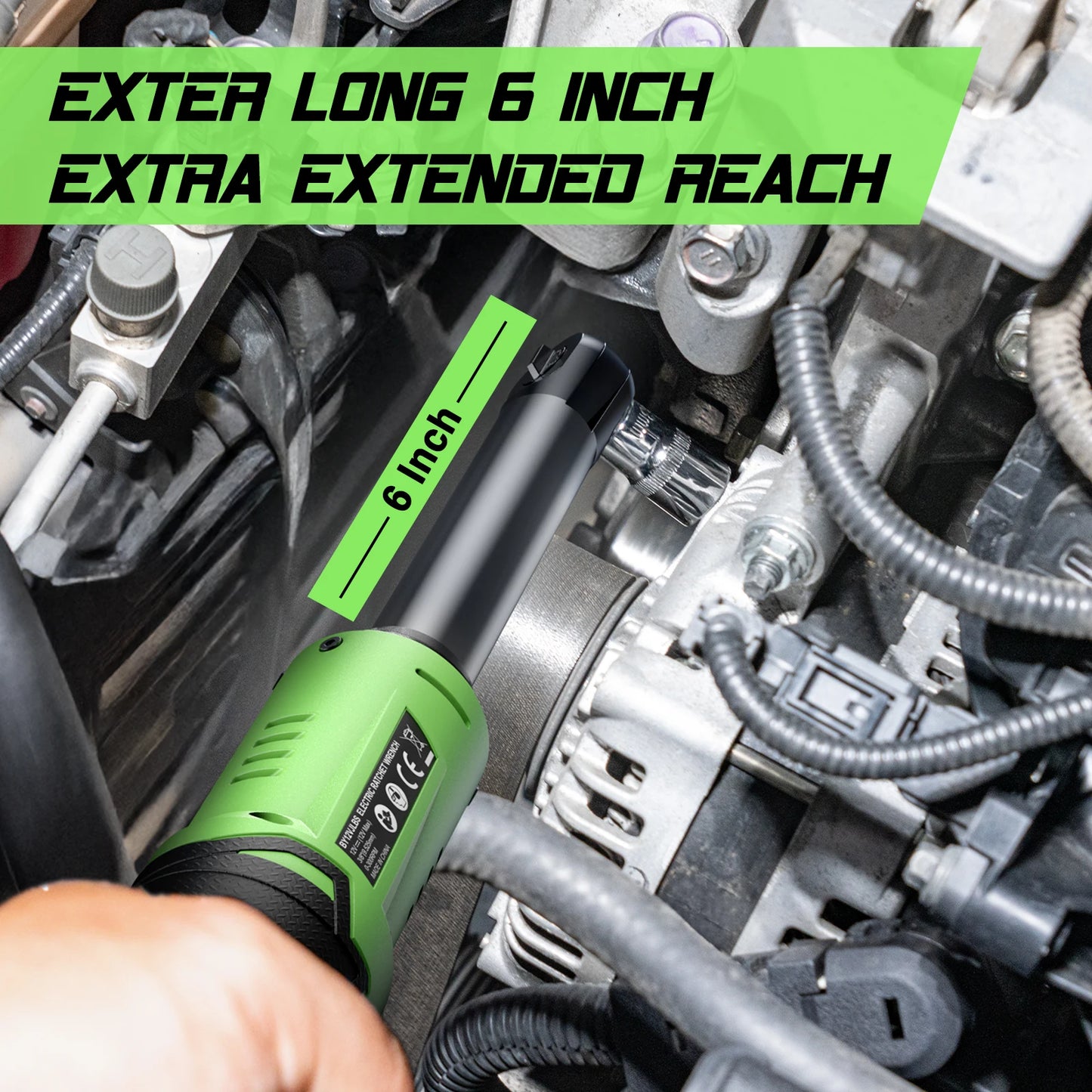 TaskStar 2.0Ah Li-ion Battery Ratchet Wrench