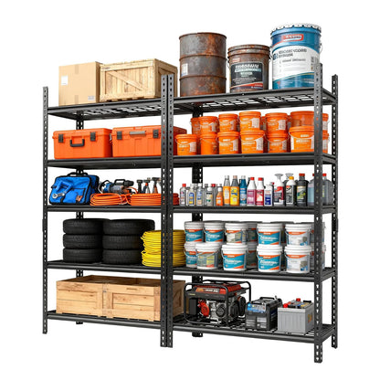 Garage Shelving - 2200 LBS Heavy Duty 5 Tier Storage Shelves