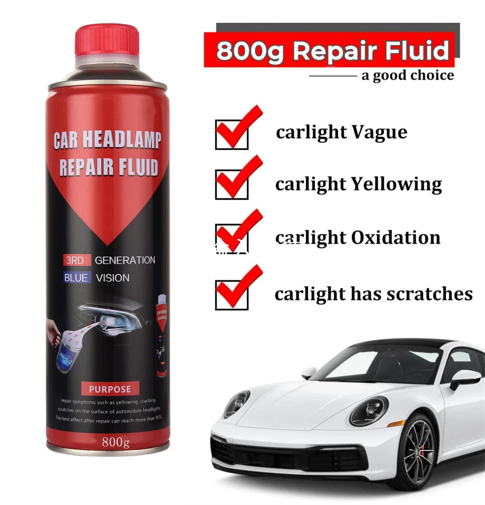 Liquid Cleaner For Headlight Renovation