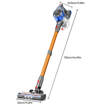 Cordless Handheld Vacuum Cleaner with High Power Suction, Wet and Dry