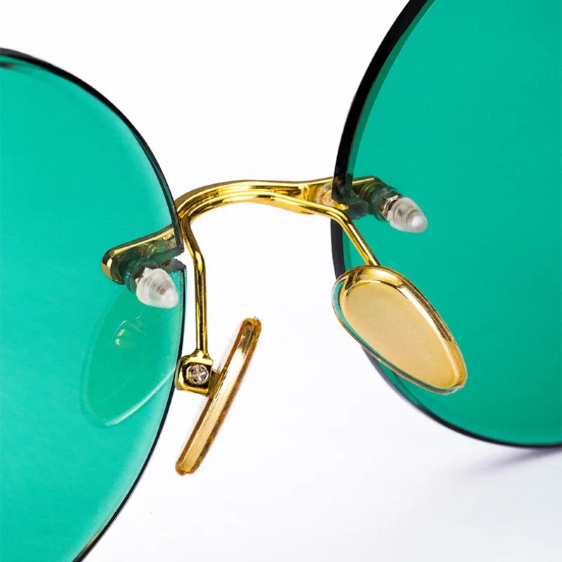 Rimless Sunglasses for Women and Men