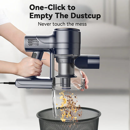 Corded Free-Stand Vacuum Cleaner for Carpet, Pet Hair