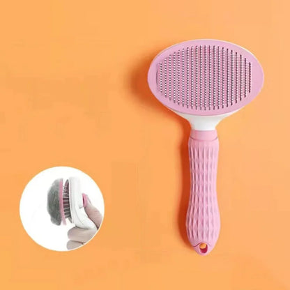 Stainless Steel Grooming Brush for Dogs & Cats