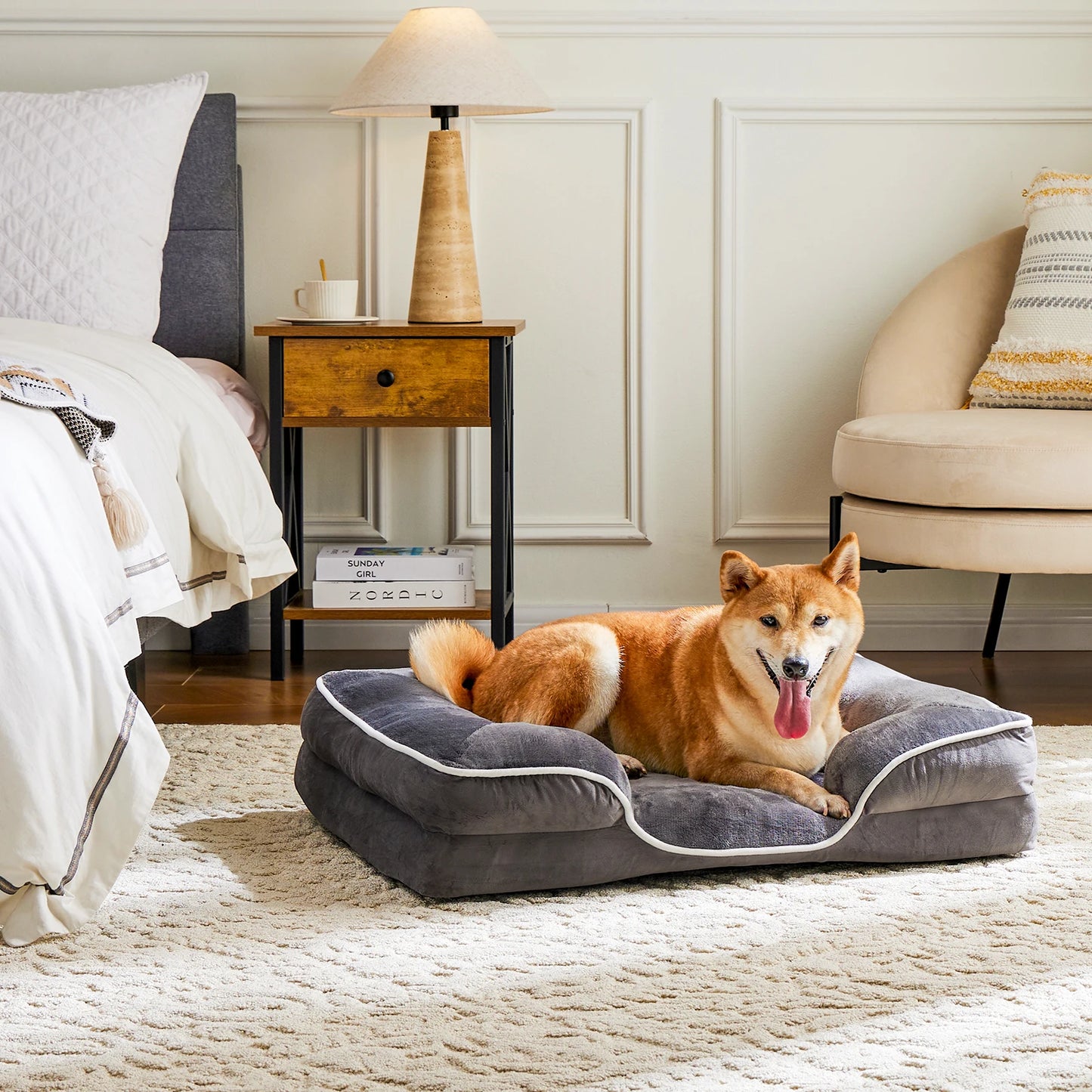 Orthopedic Dog Bed w/ Washable Cover