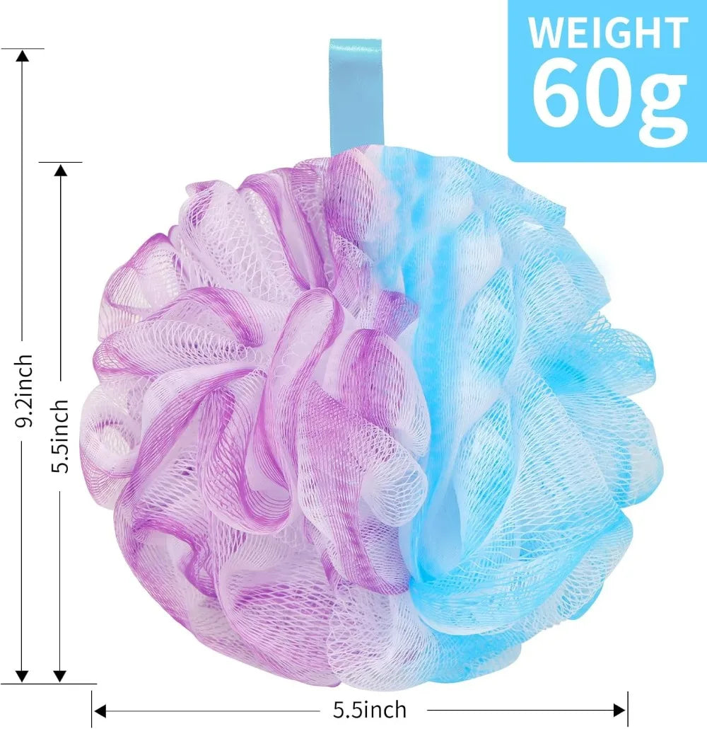 Sponge Shower Scrubber, for  Body & Back