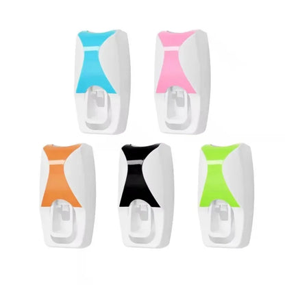 Toothbrush Holder w/Automatic Toothpaste Dispenser