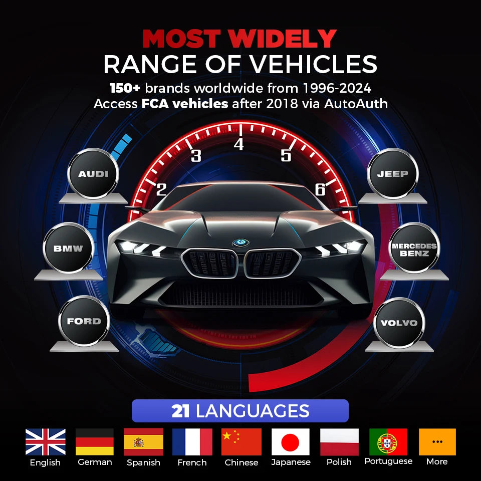Autel  Diagnostic Bi-directional OBD2 Scanner
