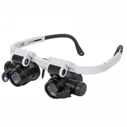 8X 15X 23X Dual Lens Watch Repair Magnifier Glass