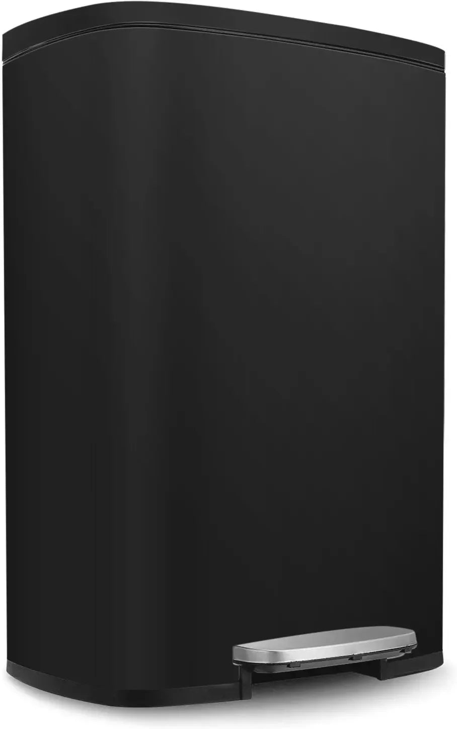 Step Lid Stainless Steel Kitchen Trash Can