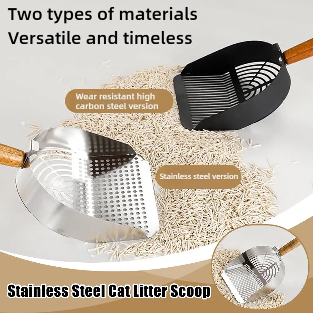 Stainless Steel Cat Litter Scoop For Litter Box