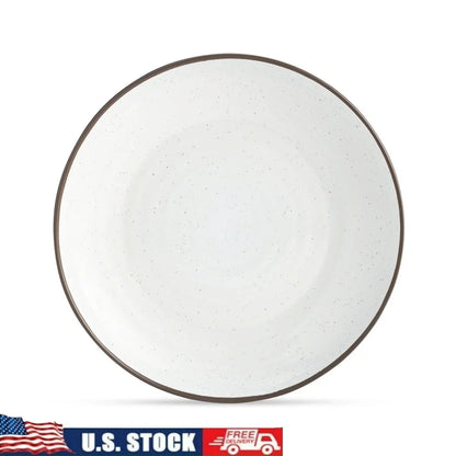 Ceramic Serving Plate, Dishwasher and Microwave Safe