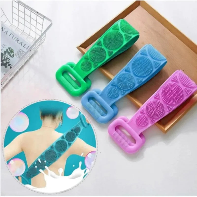 1 Blue Massage & Exfoliating Sponge for Bath or Shower