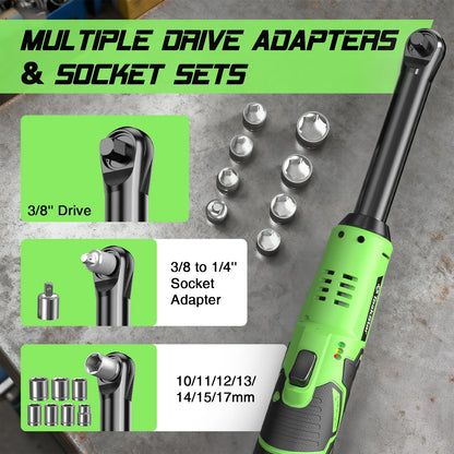 TaskStar 2.0Ah Li-ion Battery Ratchet Wrench