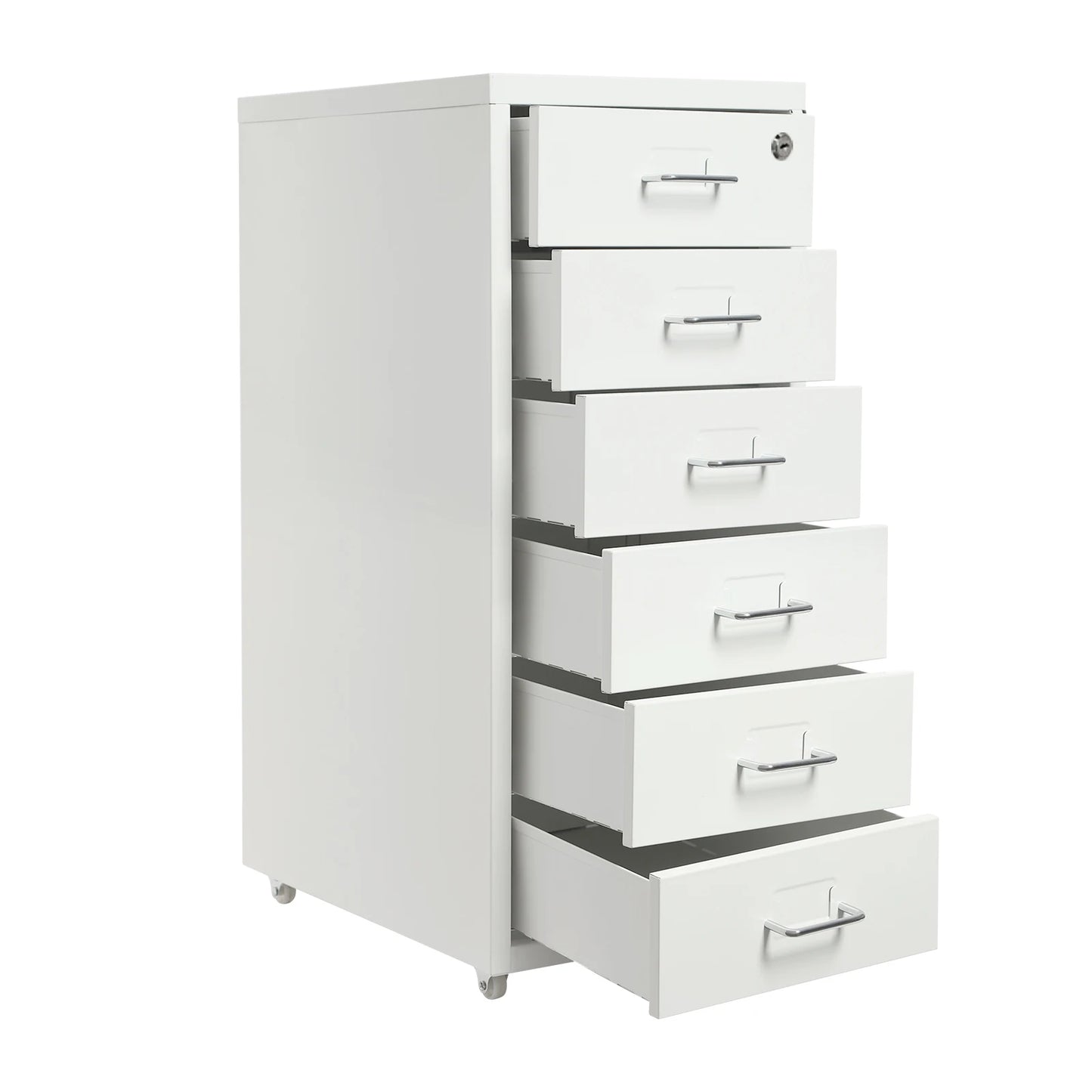 6 Drawer File Cabinet with Lock