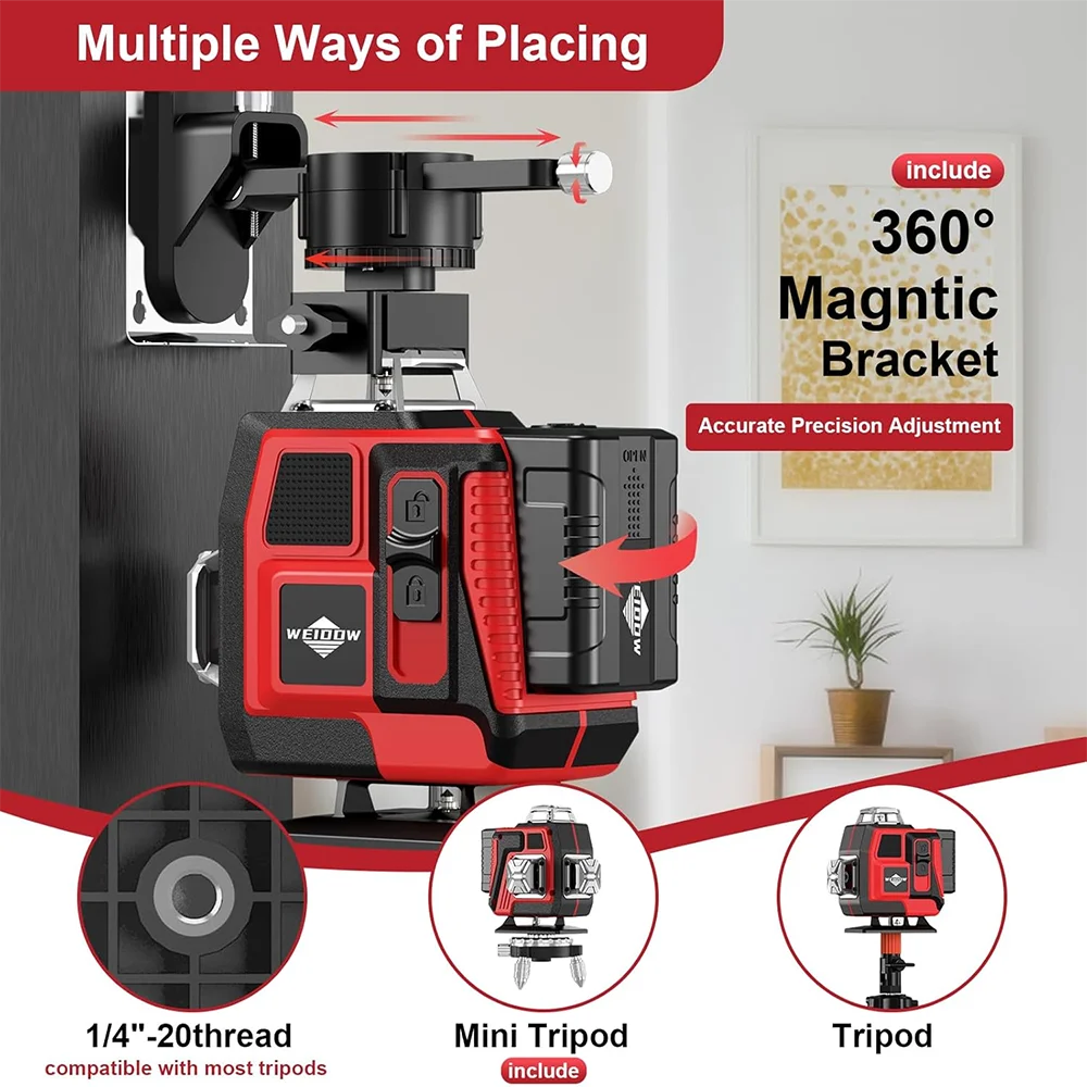 Professional Laser Level L 360 with Tripod