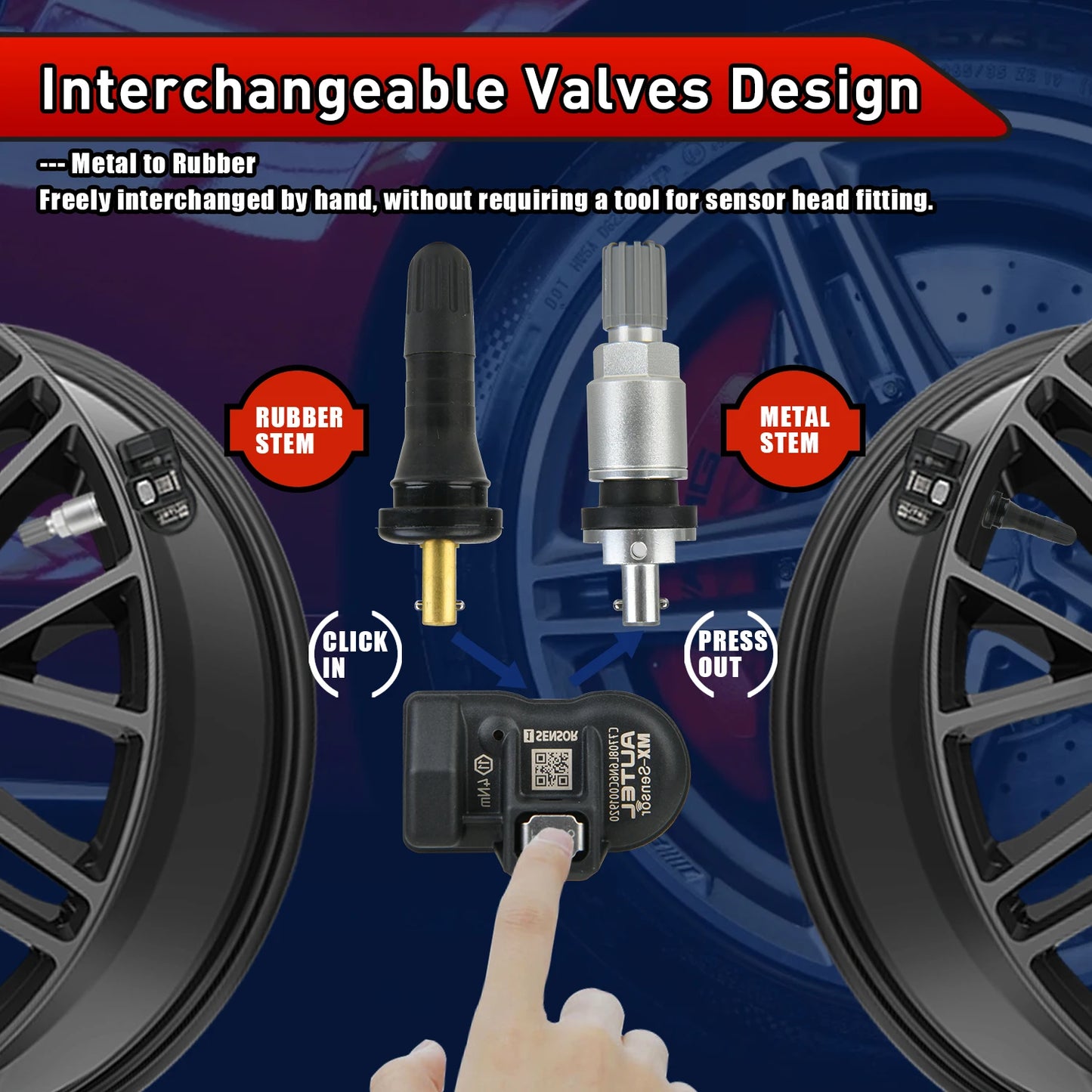 Autel TPMS Cloneable Programming Sensors For TS501 TS508