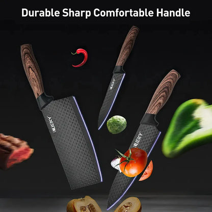 6-Piece Stainless Steel Kitchen Knife Set