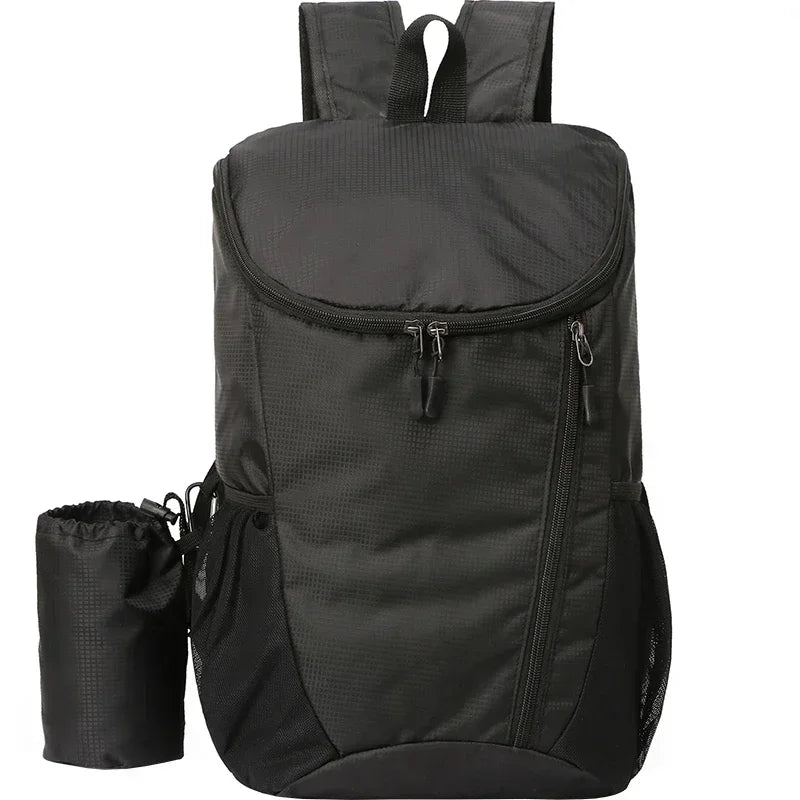 Foldable Backpack for Hiking w/Drinking Cup