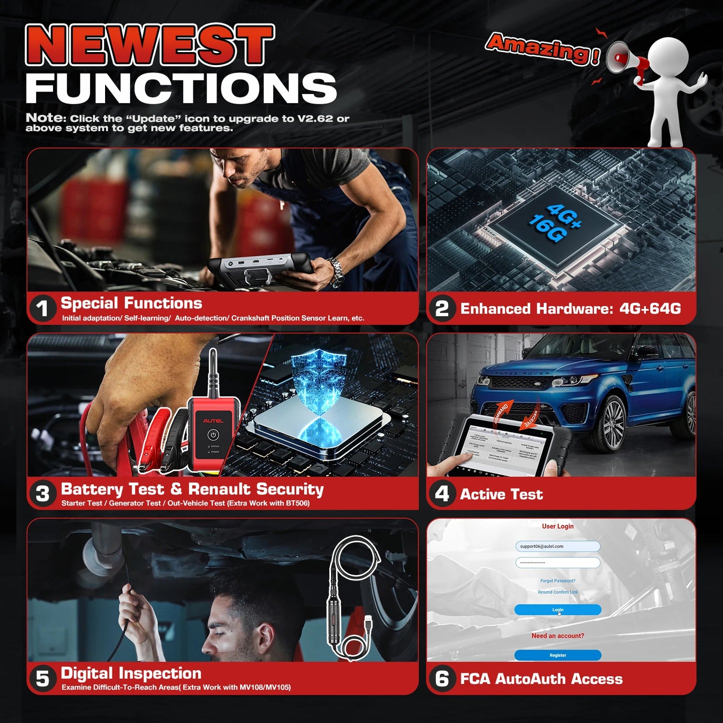 Autel MK808BT PRO Scan Tool w/Bluetooth