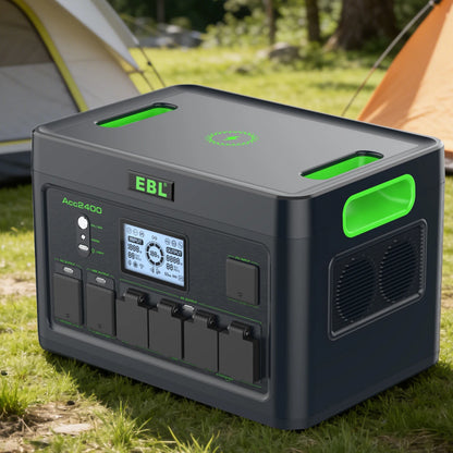 2400W Portable Power Generator AC Backup Battery