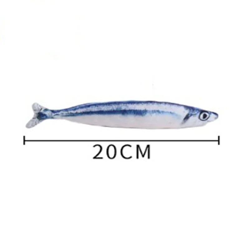 Simulation fish cat-teasing toys