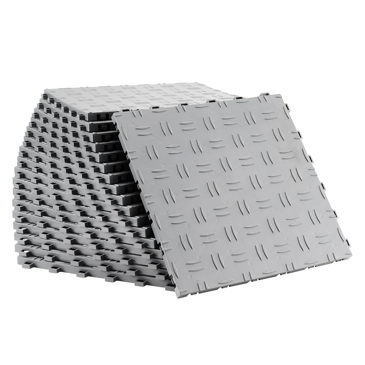 Interlocking Garage Floor Covering Tiles