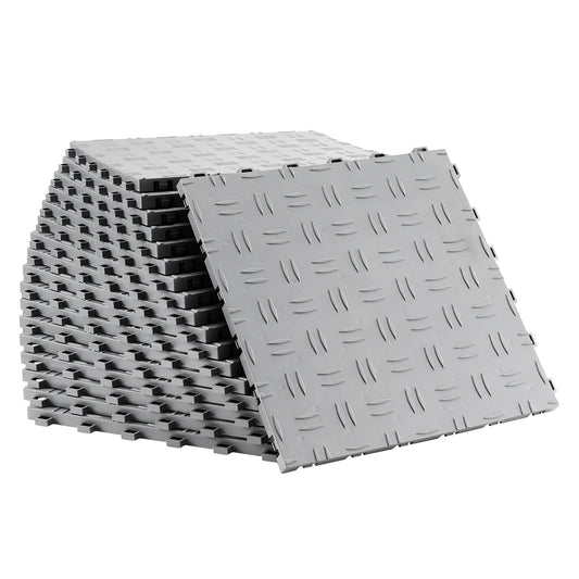 Interlocking Garage Floor Covering Tiles