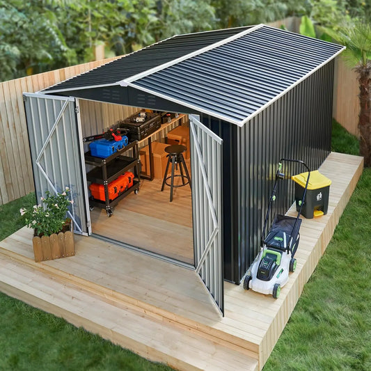 8x12FT Outdoor Metal Storage Shed