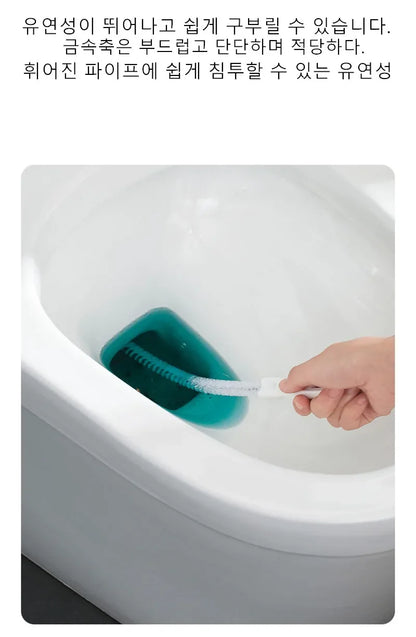 Heavy Duty Pipe Cleaning Brush for Clogged Sinks