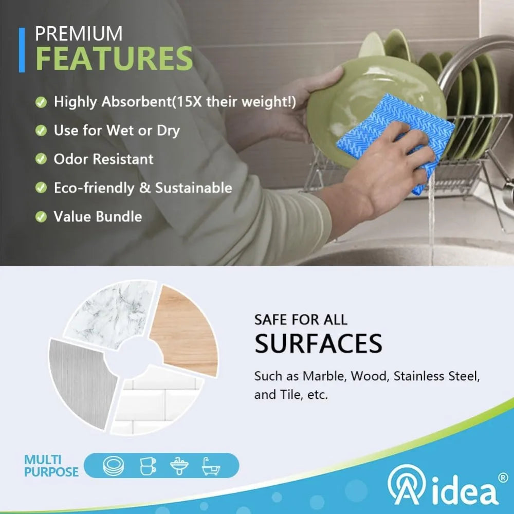 Reusable Cleaning Cloths 40Ct