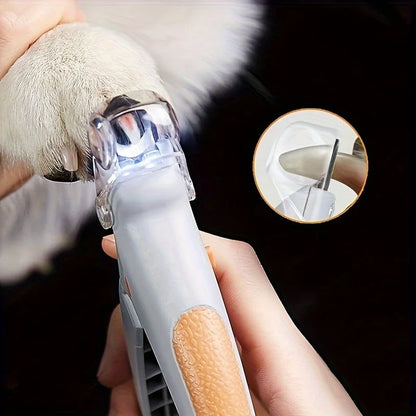 Nail Trimmer for Dogs and Cats, Built-in LED Light