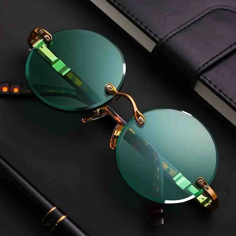 Rimless Sunglasses for Women and Men