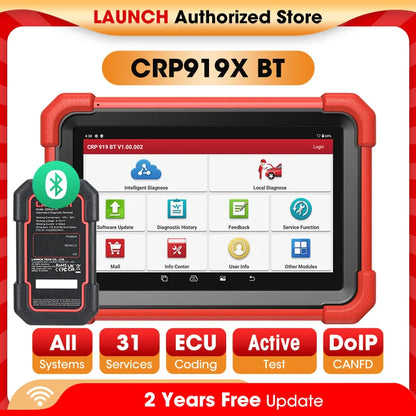 New LAUNCH X431 CRP919XBT OBD2 Scanner