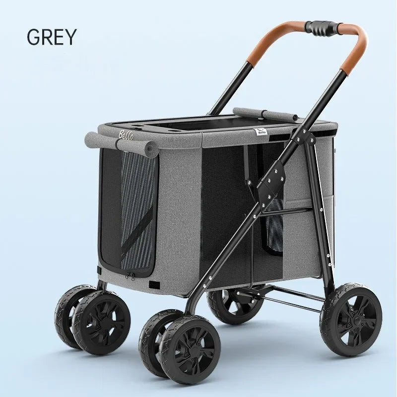 Large Multiple Pet Cart